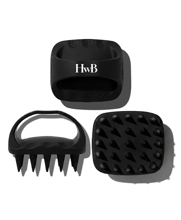 THE HWB PURE SILICONE SCALP MASSAGE COMB