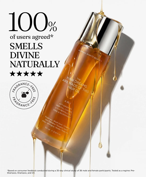 The Hair Dreams Are Made Of This Hair Oil smells divine naturally