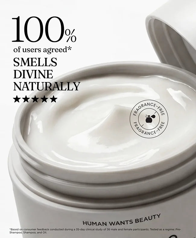 The Pre-Shampoo Scalp Whip Cream: 100% of users agreed it smells divine naturally